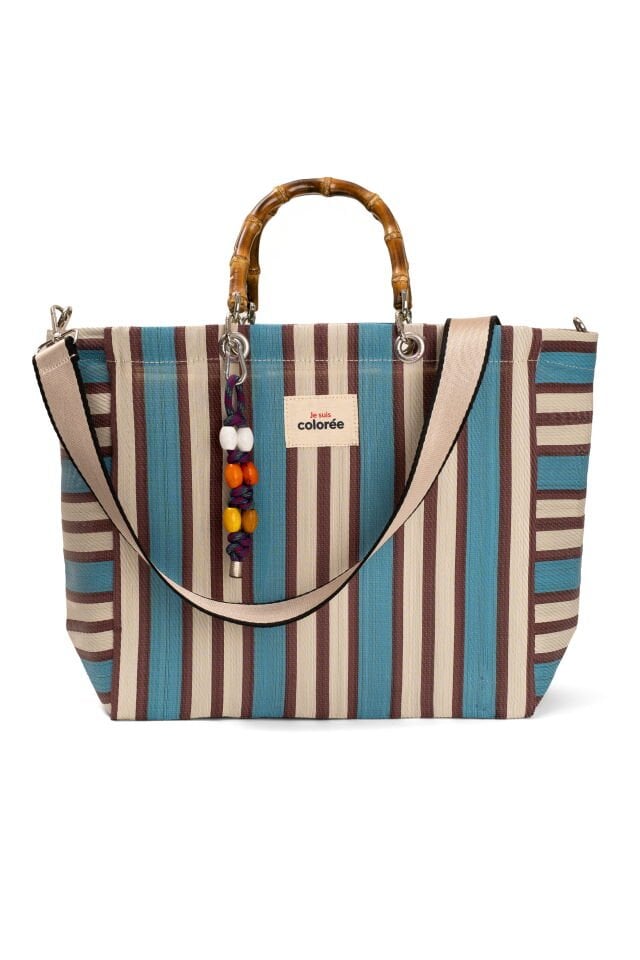 Cabas / Sable / Natural Bambou