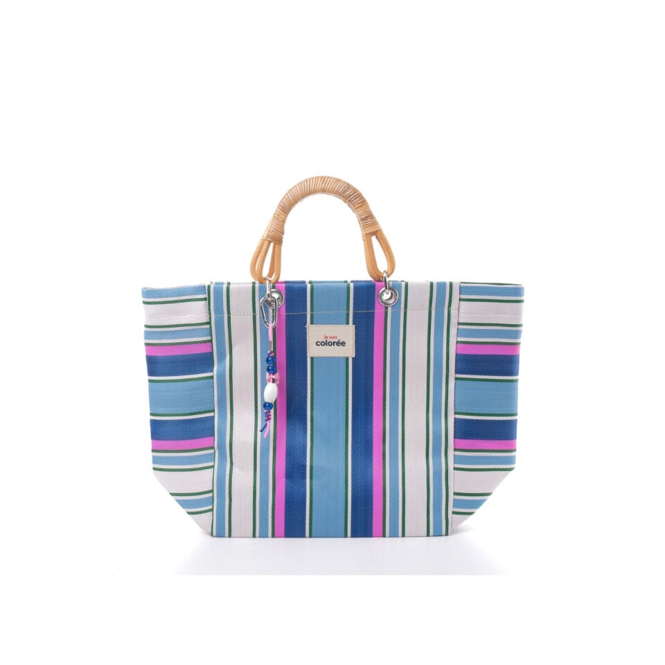 Cabas / Lagon / Natural Bambou Tresse