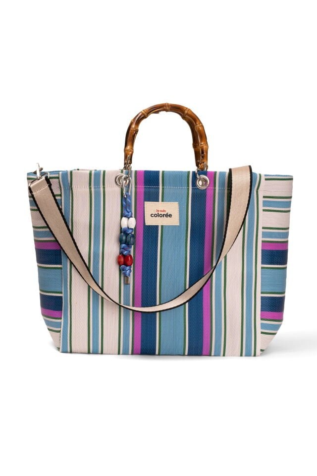 Cabas / Lagon / Natural Bambou