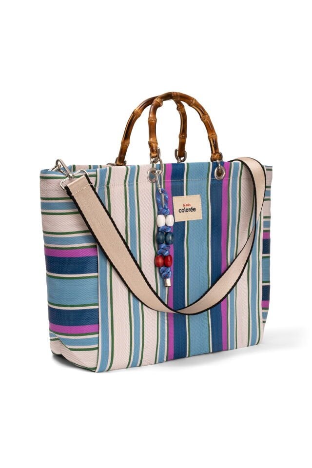 Cabas / Lagon / Natural Bambou