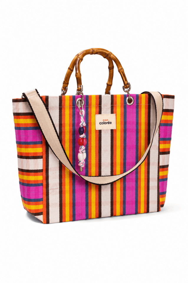 Cabas / Disco / Natural Bambou