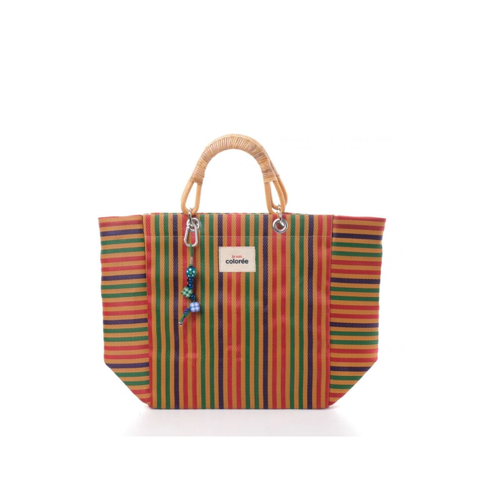 Cabas / Safran / Natural Bambou Tresse