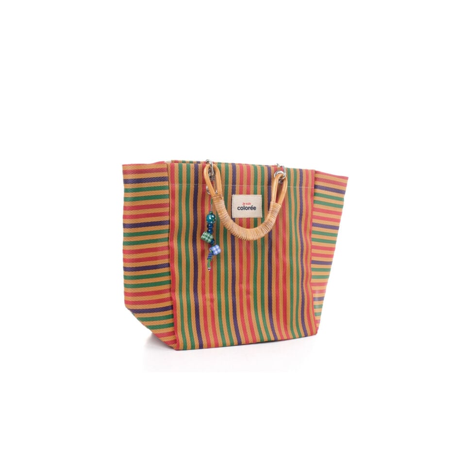 Cabas / Safran / Natural Bambou Tresse