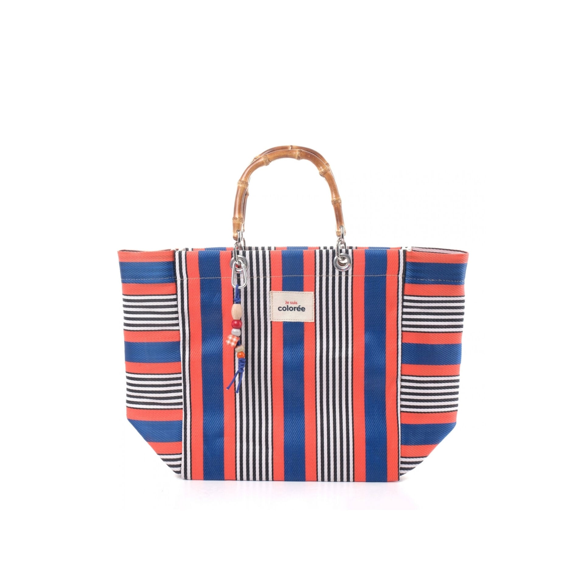 Cabas / Corail / Natural Bambou