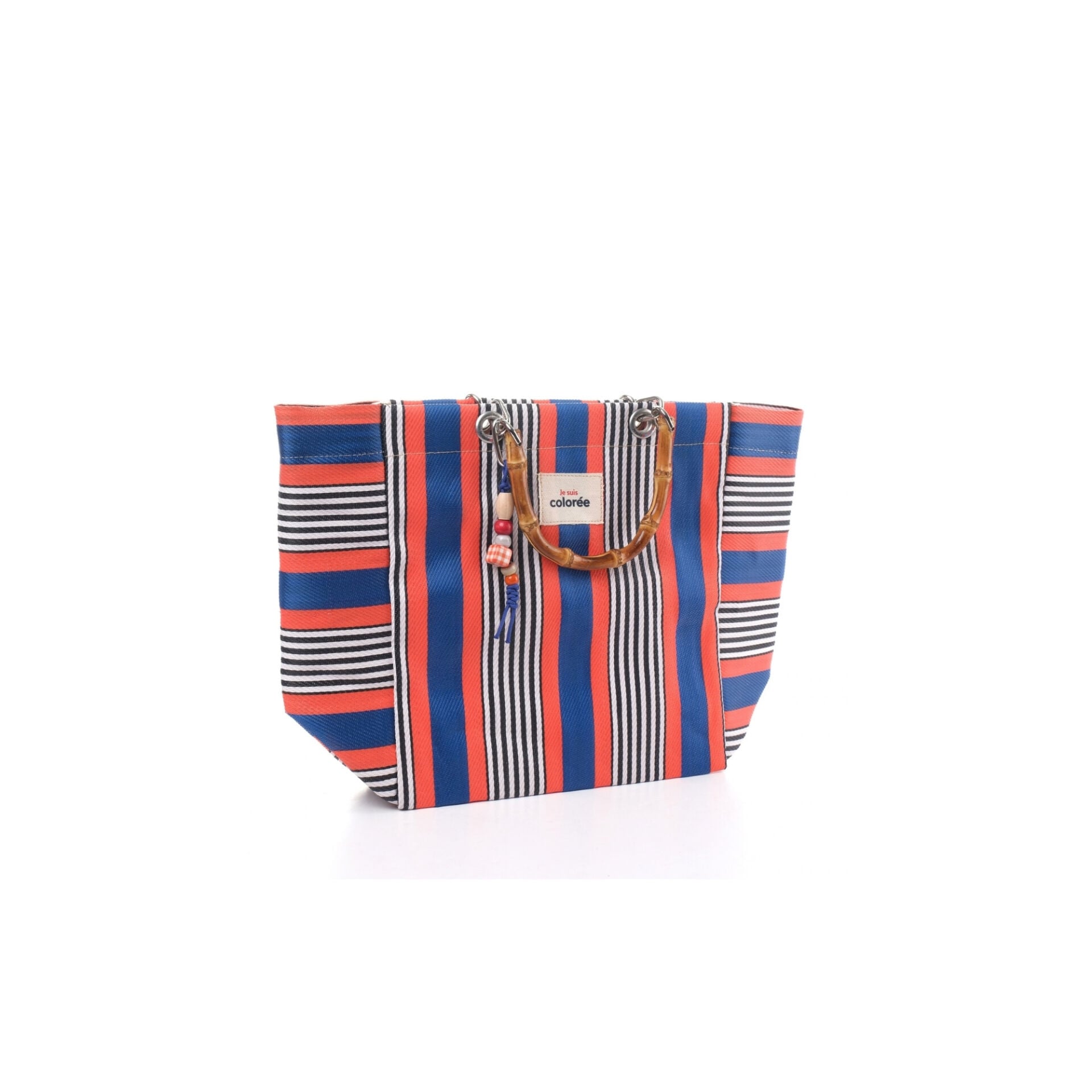 Cabas / Corail / Natural Bambou