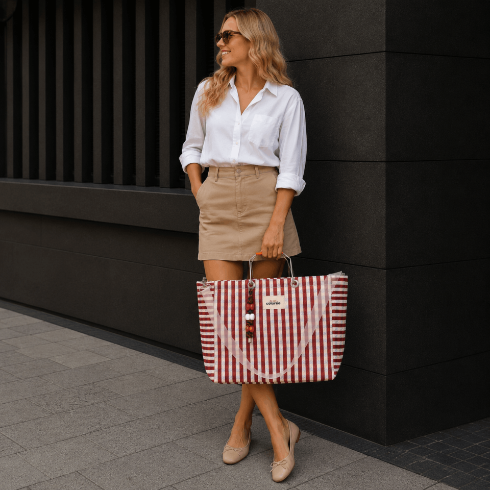 Cabas / Terracotta / Ligne