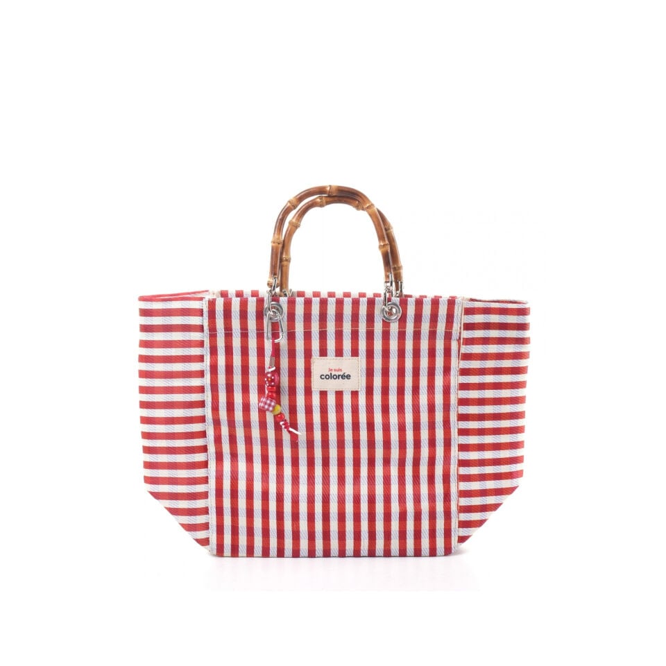 Cabas / Terracotta / Natural Bambou