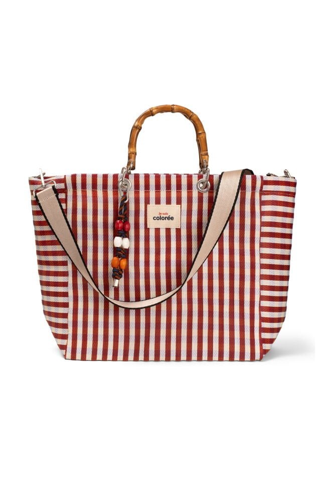 Cabas / Terracotta / Natural Bambou