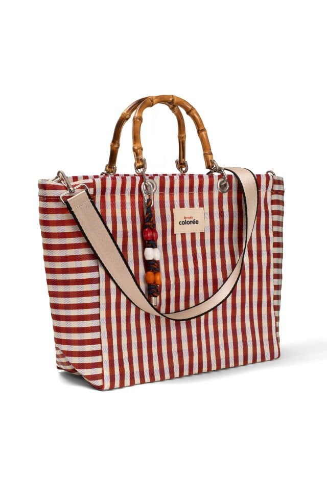 Cabas / Terracotta / Natural Bambou