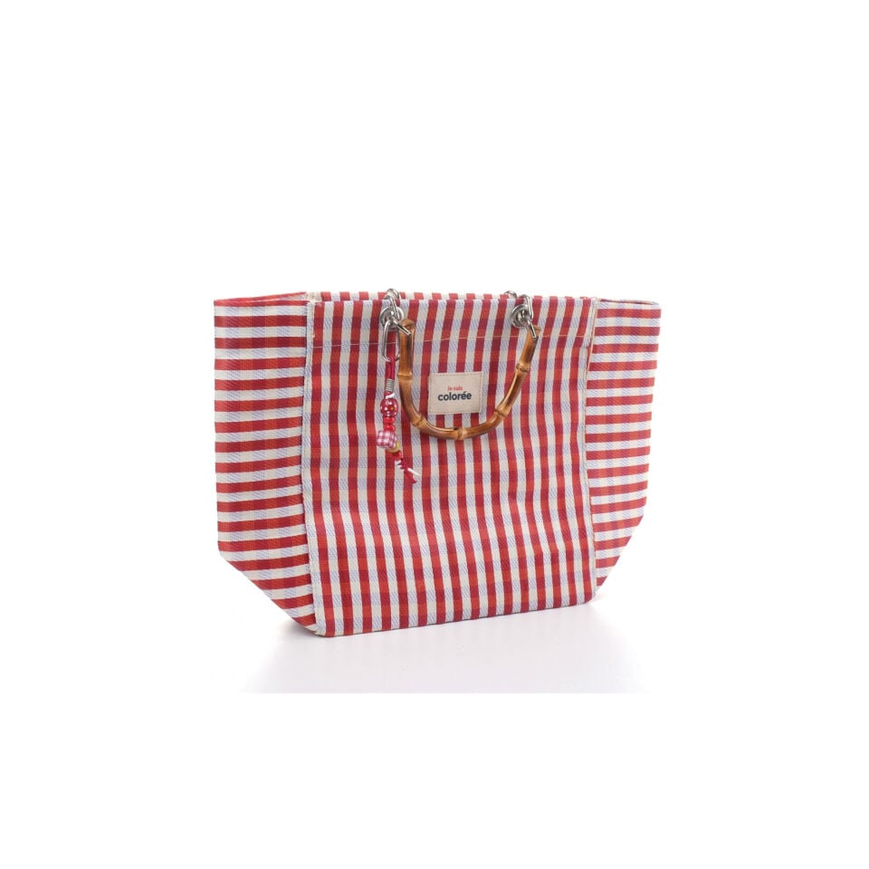 Cabas / Terracotta / Natural Bambou