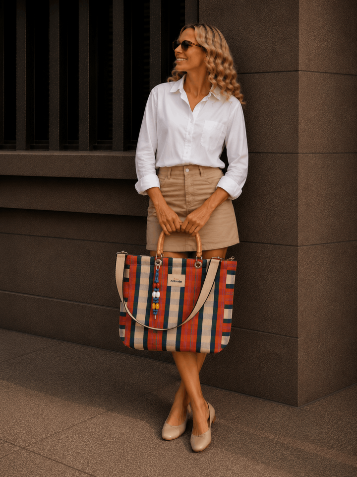 Cabas / Regate / Natural Bambou Tresse