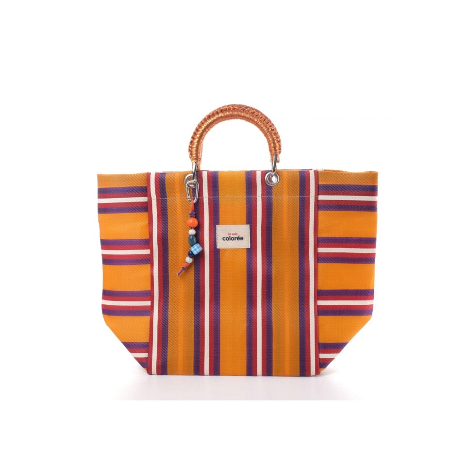 Cabas-X / Mandarine / Crochet