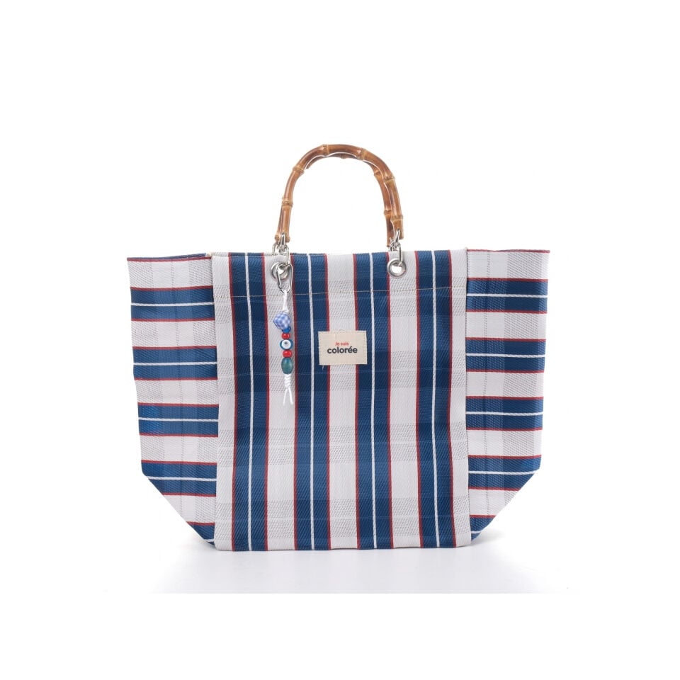 Cabas-X / Marine / Natural Bambou